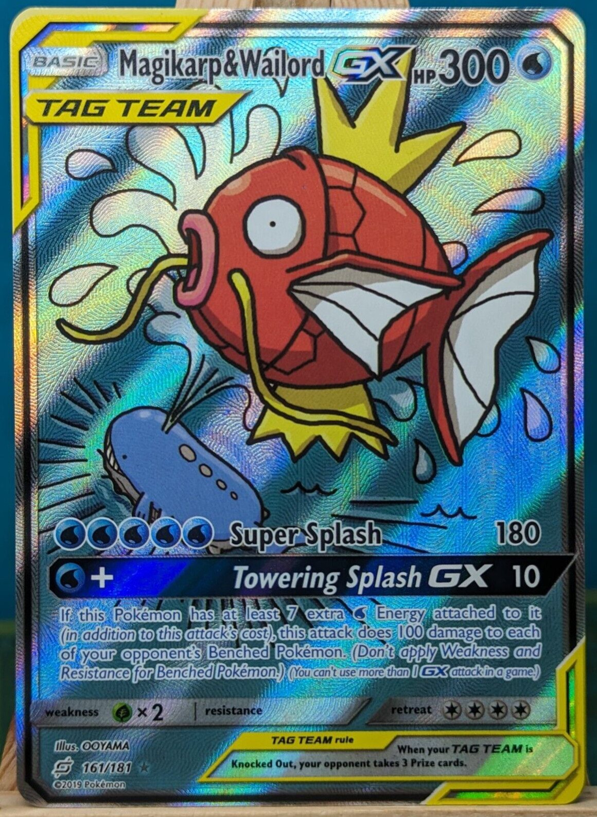 POKEMON - Team Up - Magikarp & Wailord GX - 161/181 - englisch – Foto 1