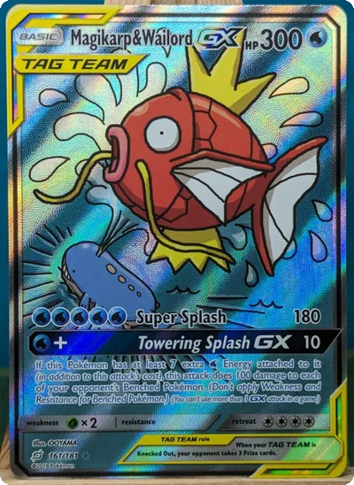 POKEMON - Team Up - Magikarp & Wailord GX - 161/181 - englisch